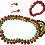 NECKLACE, EARRING AND BANGLE